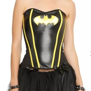 DC Comics Rubies Costume Black and Yellow Batgirl Corset Comicon Cosplay XL